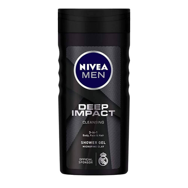 Nivea Men Deep Impact Cleansing Shower Gel