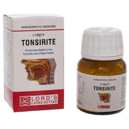 Lord's Homeopathy Tonsirite Tablets