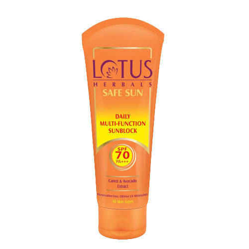 Lotus Herbals Safe Sun Daily Multi-Function Sunblock SPF PA+++