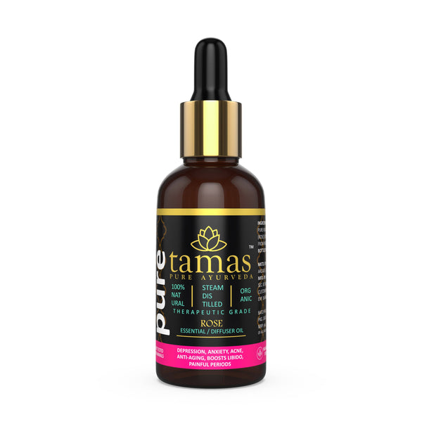 Tamas Pure Ayurveda 100% Organic Rose Essential Oil