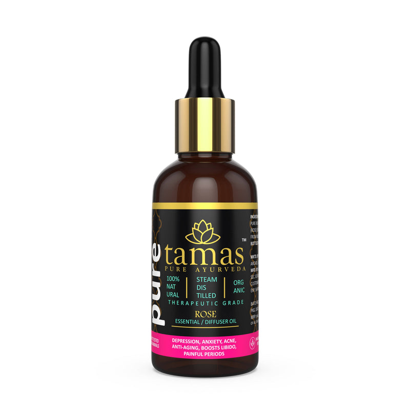 Tamas Pure Ayurveda 100% Organic Rose Essential Oil