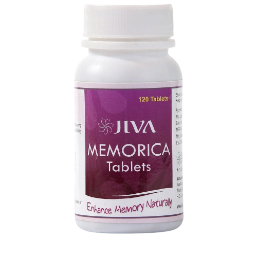 Jiva Ayurveda Memorica Natural Memory Booster Tablets