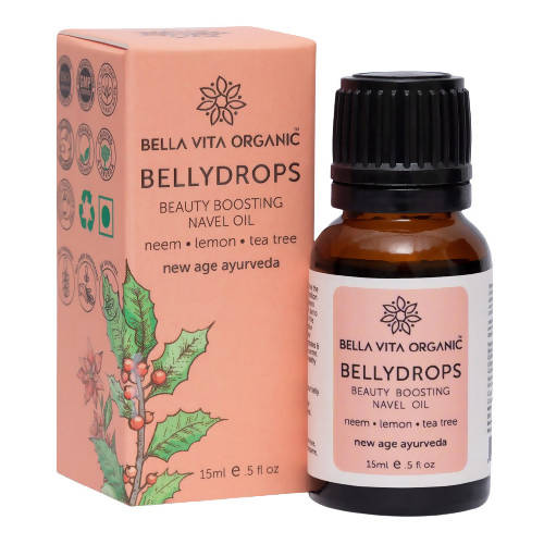 Bella Vita Organic Belly Drops Beauty Boosting Navel Oil