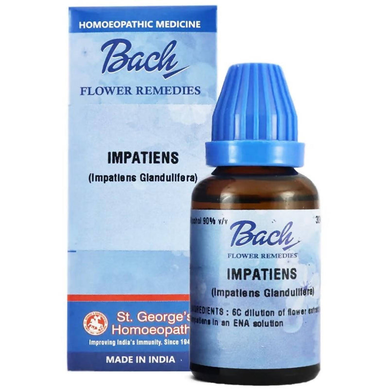 St. George's Bach Flower Remedies Impatiens Dilution