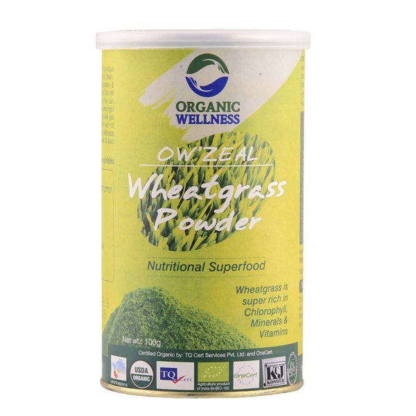 Organic Wellness Ow'zeal Wheatgrass Powder