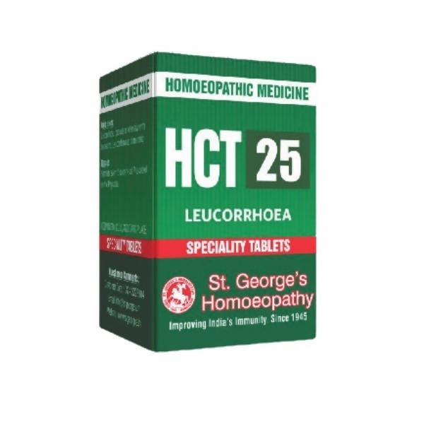 St. George's Homeopathy HCT 25 Tablets