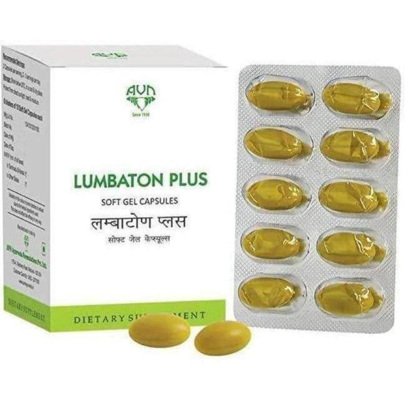 Avn Ayurveda Lumbaton Plus Soft Gel Capsules