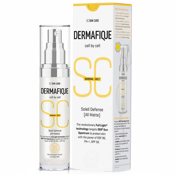 Dermafique Soleil Defense All Matte SPF 50 Sunscreen