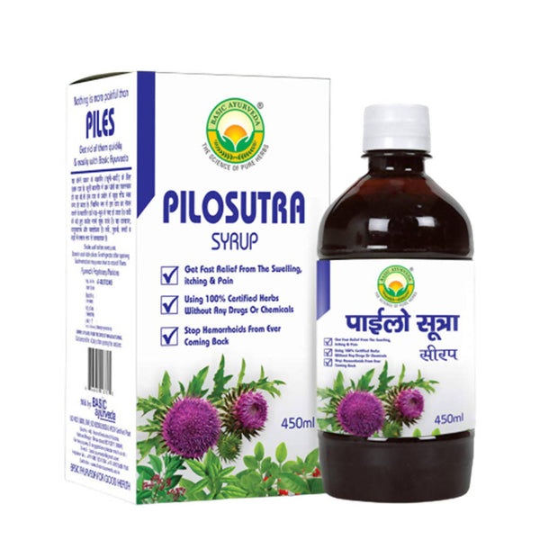 Basic Ayurveda Pilosutra Syrup