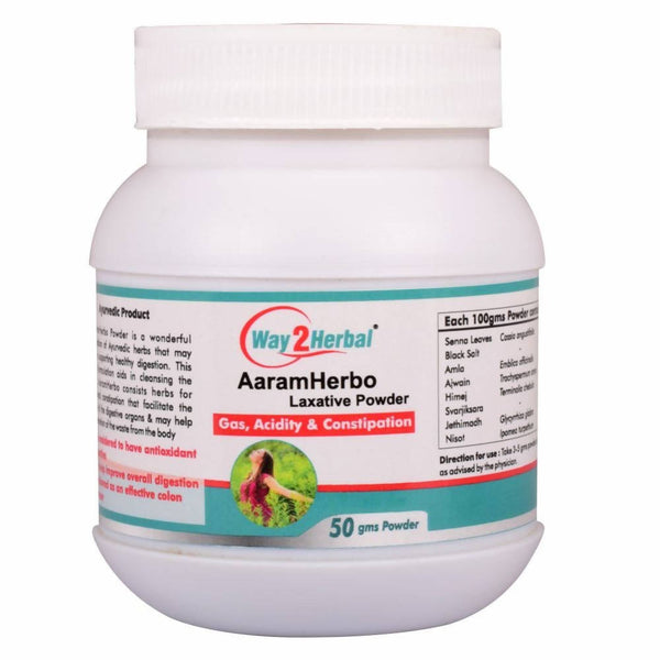 Way2herbal AaramHerbo Laxative Powder