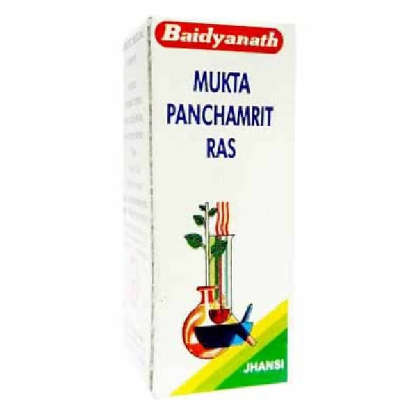 Baidyanath Mukta Panchamrit Ras 10 Tabs