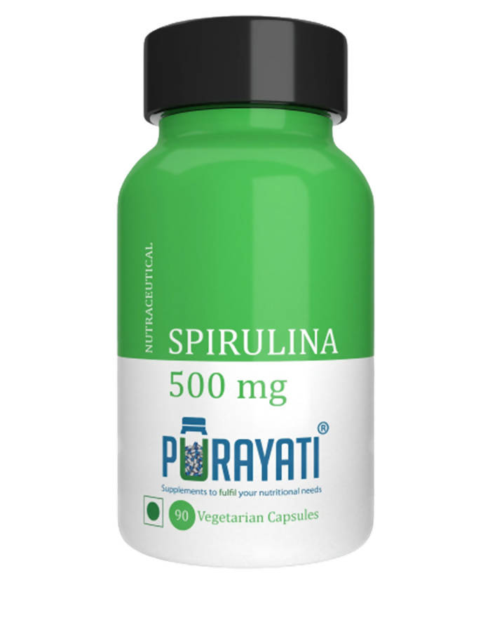 Purayati Spirulina 500 mg Capsules