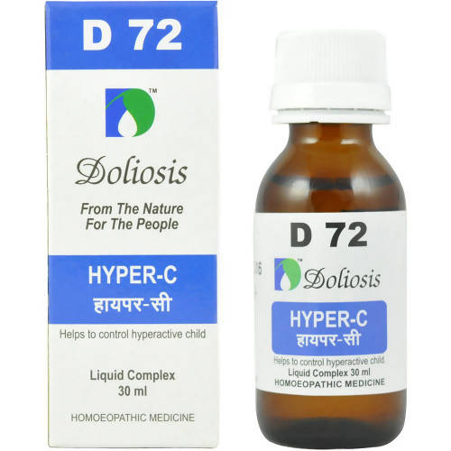 Doliosis Homeopathy D72 Hyper-C Drops