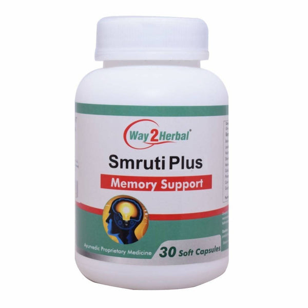 Way2herbal Smruti Plus Capsules