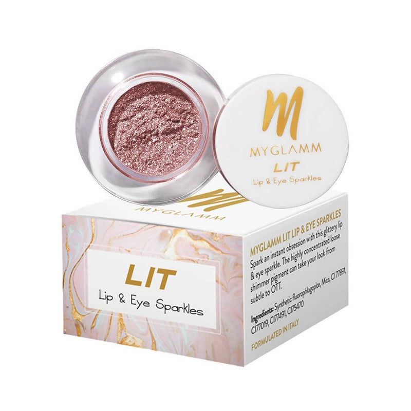 MyGlamm LIT Lip & Eye Sparkle (Kween)