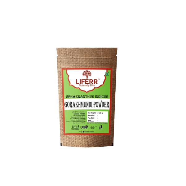 LIFERR Gorakhmundi Powder - Sphaeranthus Indicus Powder (200g)