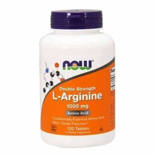 Now Foods, L-Arginine 1000 mg 120 Tablets