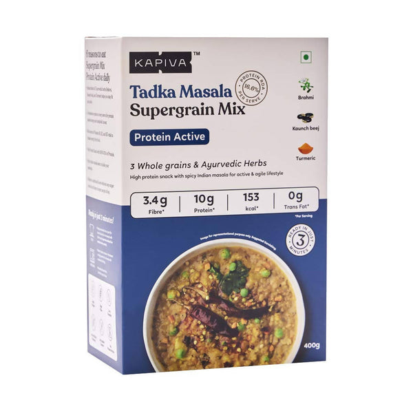 Kapiva Ayurveda Tadka Masala Supergrain Mix - Protein Active