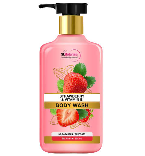 St.Botanica Strawberry & Vitamin E Body Wash