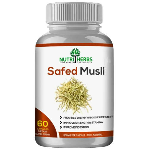 Nutriherbs Safed Musli Capsules