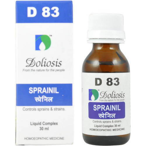 Doliosis Homeopathy D83 Sprainil Drops