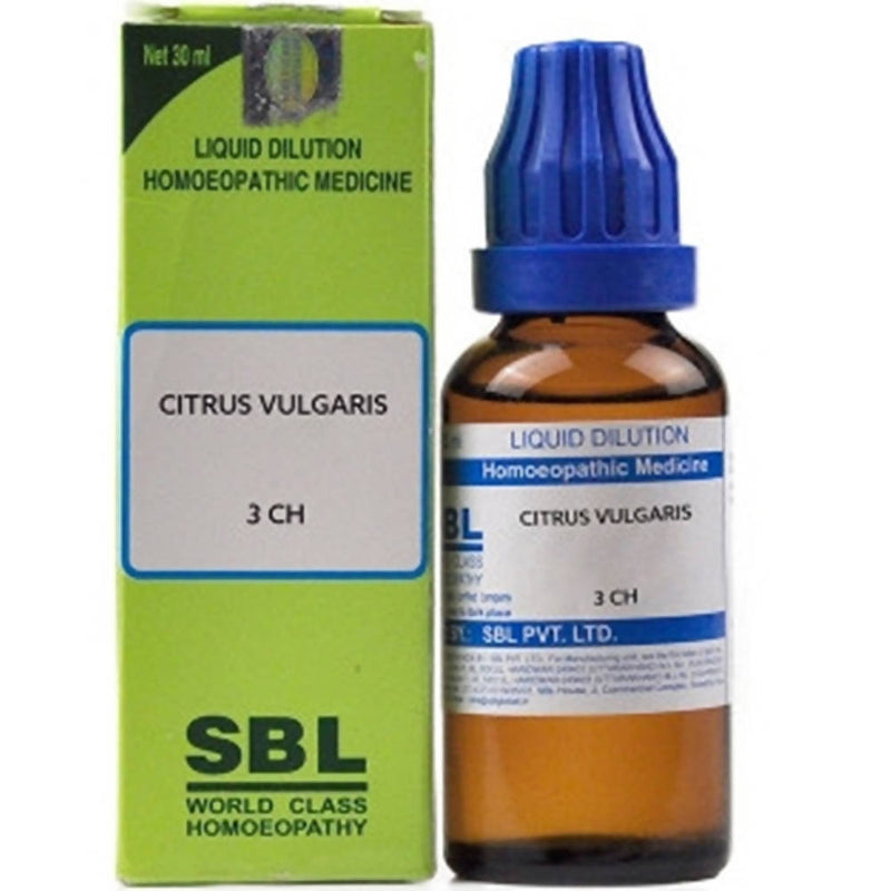 SBL Homeopathy Citrus Vulgaris Dilution