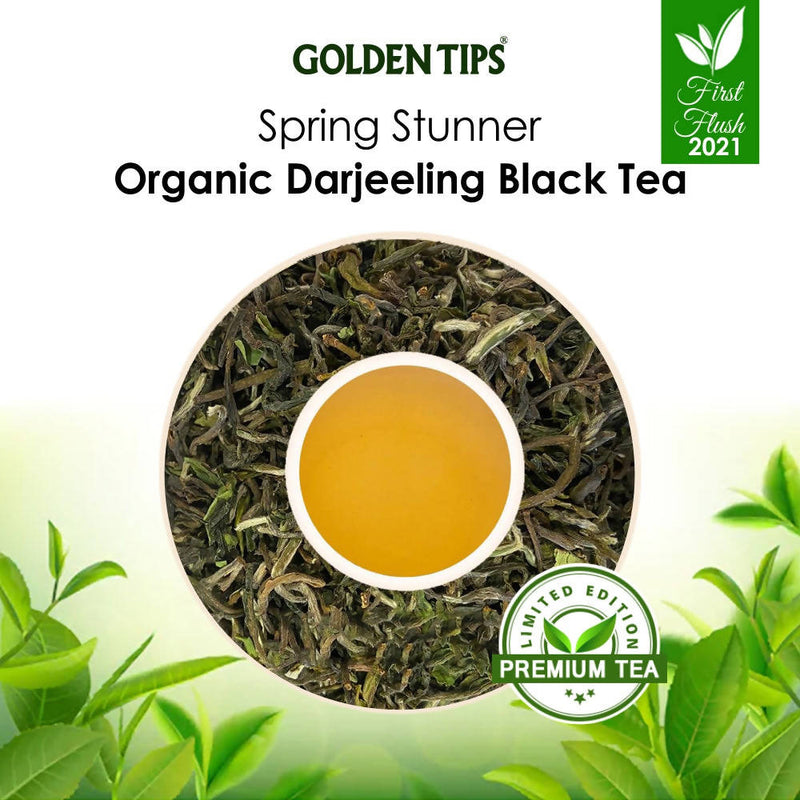 Golden Tips Spring Stunner Organic Darjeeling Black Tea