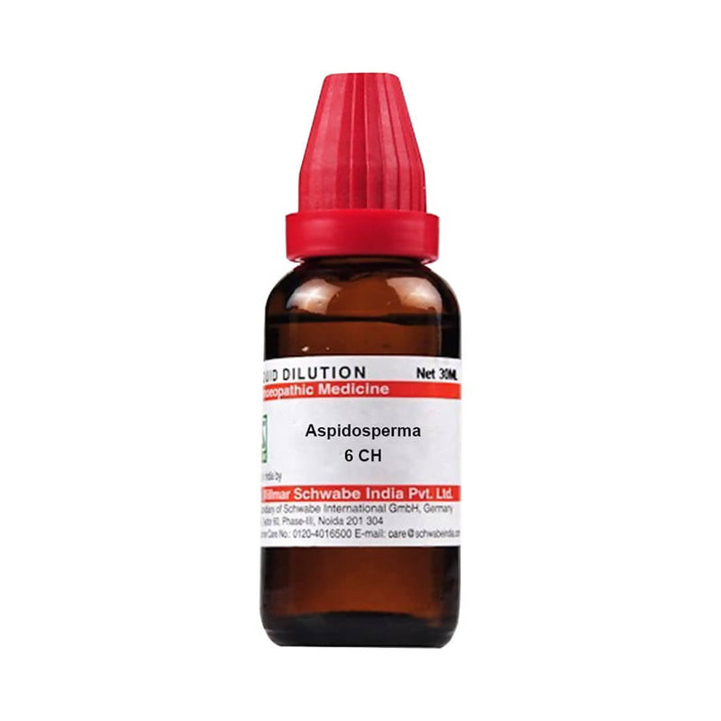 Dr. Willmar Schwabe India Aspidosperma Dilution