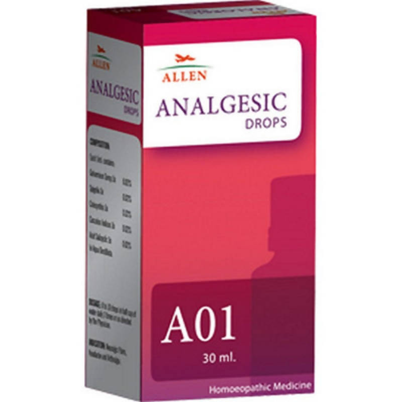 Allen Homeopathy A01 Analgesic Drops