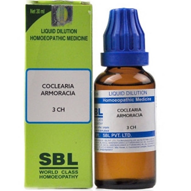 SBL Homeopathy Coclearia Armoracia Dilution