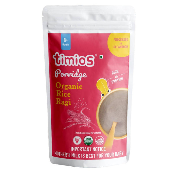 Timios Organic Rice Ragi Porridge