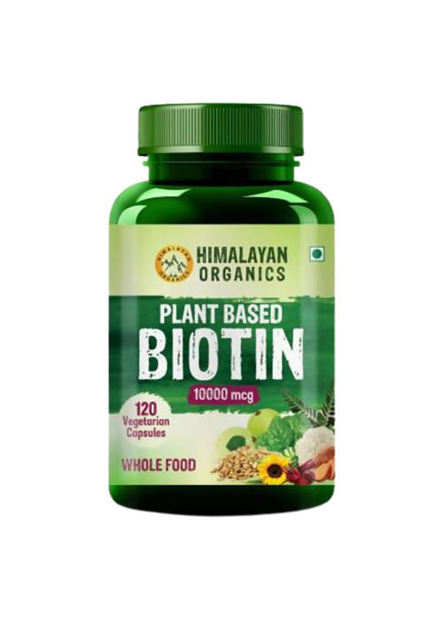 Himalayan Organics Plant Based Biotin 10000mcg Capsules