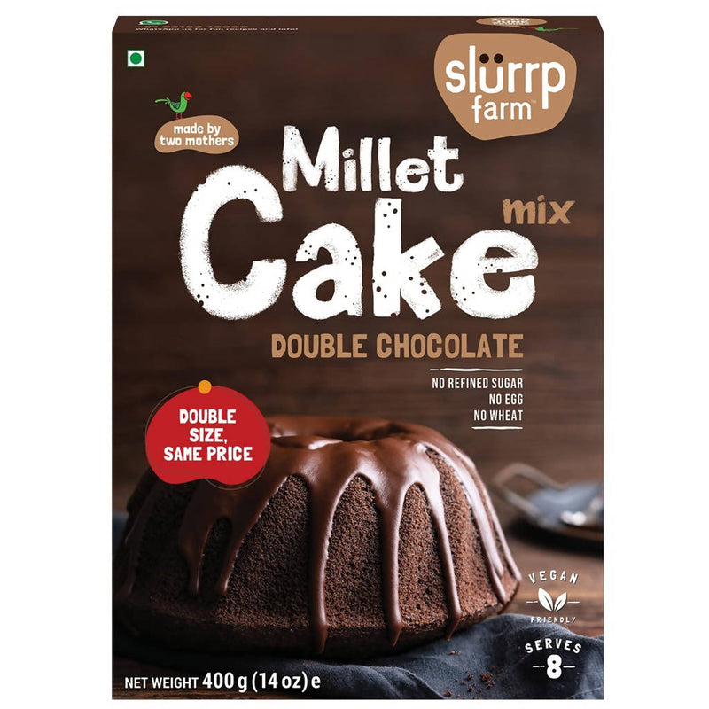 Slurrp Farm Double Chocolate Millet Cake Mix