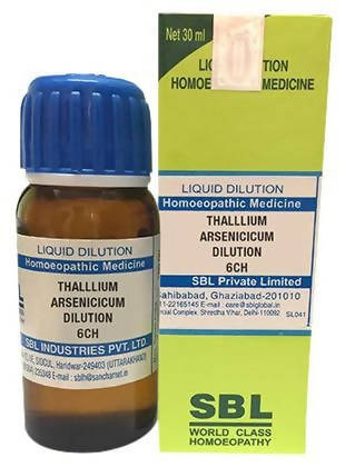 SBL Homeopathy Thallium Arsenicicum Dilution