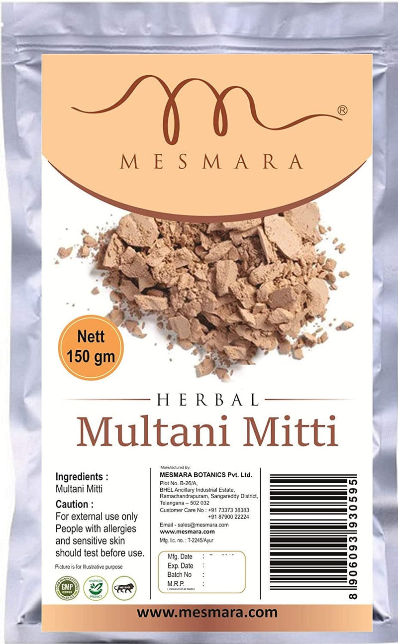 Mesmara Multani Mitti Clay (Fuller Earth) 150gm