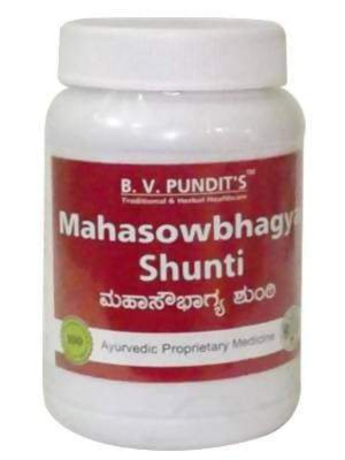 B.V.Pundit  Ayurveda Mahasowbhagya Shunti