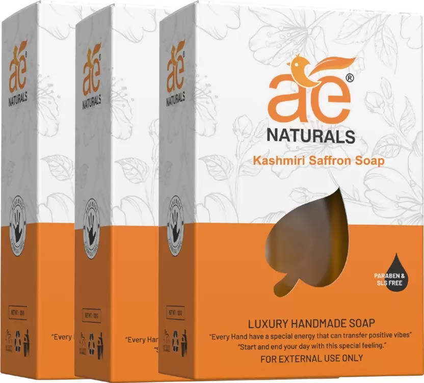 Ae Naturals Handmade Kashmir Saffron Soap