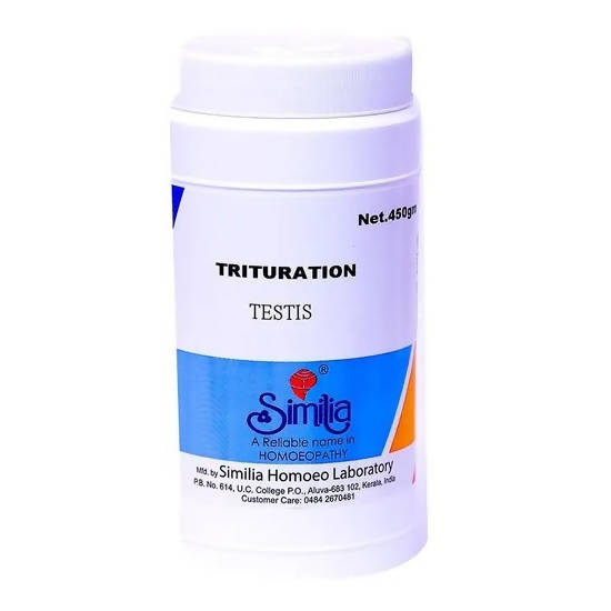 Similia Homeopathy Testis Trituration Tablets