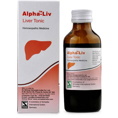 Dr. Willmar Schwabe India Alpha-Liv Liver Tonic