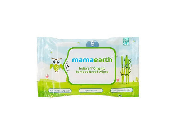 Mamaearth India's 1st Organic Bamboo Based Wipes