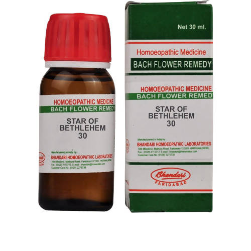 Bhandari Homeopathy Bach Flower Star Of Bethlehem 30 Dilution