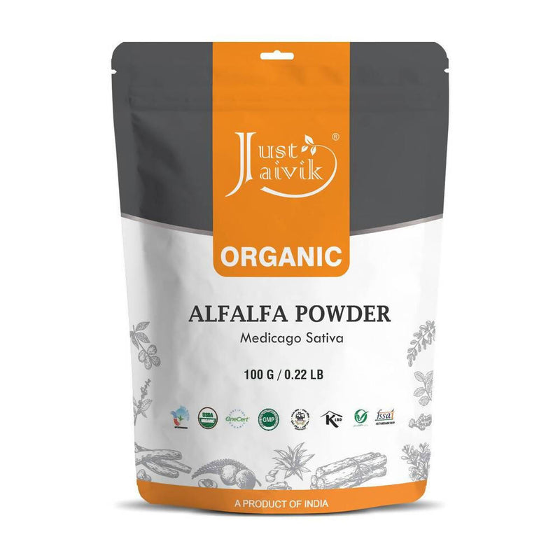 Just Jaivik Organic Alfalfa Powder