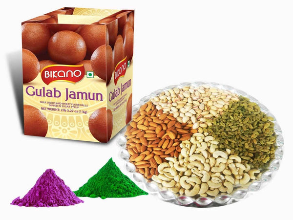 Bikano Gulab Jamun With Dry Fruits On Holi