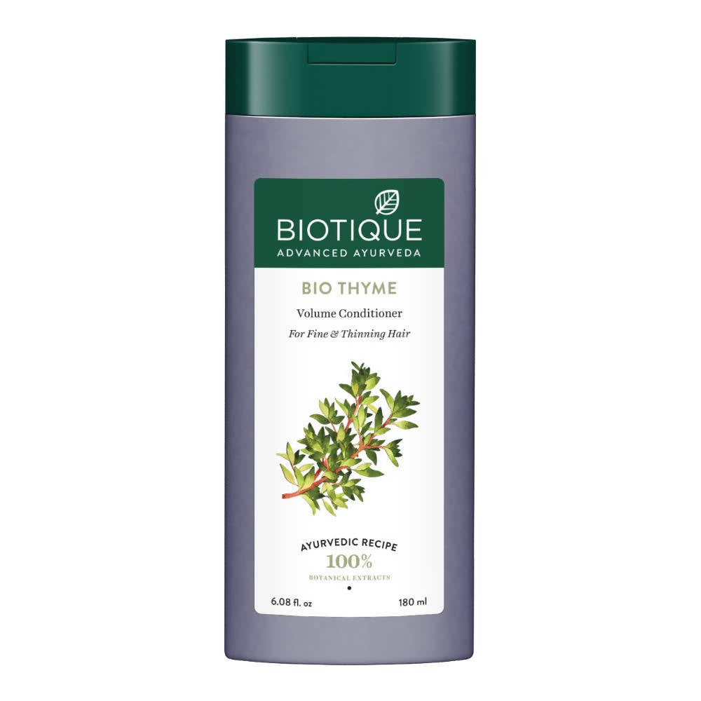 Biotique Advanced Ayurveda Bio Thyme Volume Conditioner For Fine & Thinning Hair