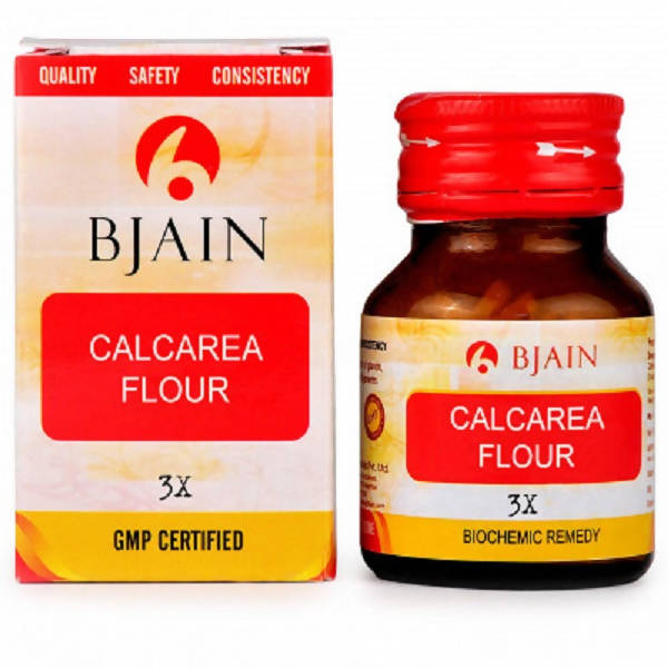 Bjain Homeopathy Calcarea Fluorica (Flour) Biochemic Tablet