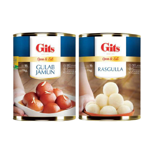 Gits Rasgulla & Gulab Jamun - Combo Pack