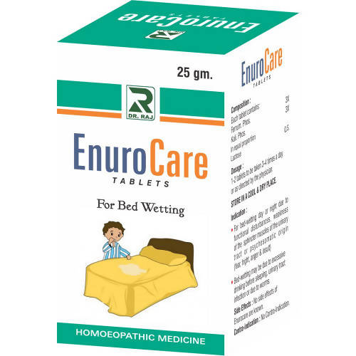 Dr. Raj Homeopathy Enuro Care Tablets