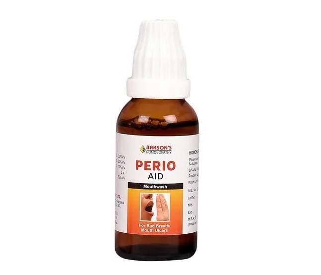 Bakson's Homeopathy Perio Aid Mouth Wash