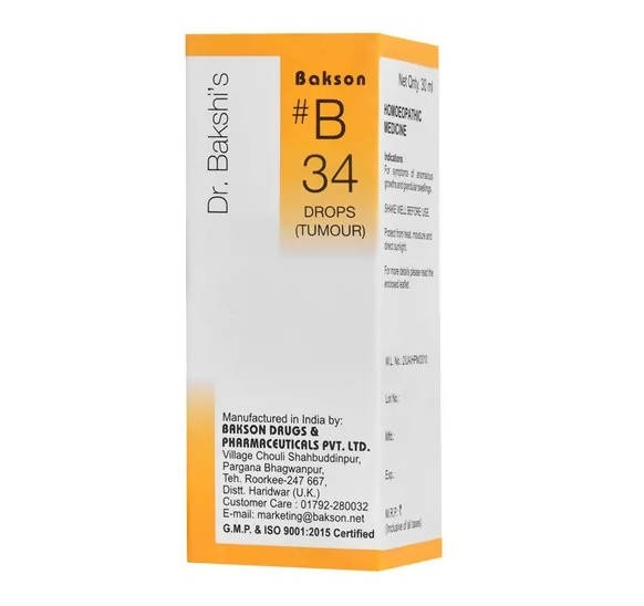 Bakson's Homeopathy B34 Drops