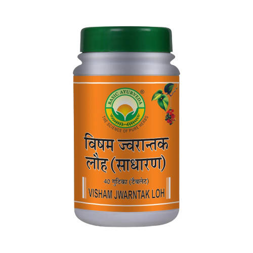 Basic Ayurveda Visham Jwarantak Loh (Normal) Tablets